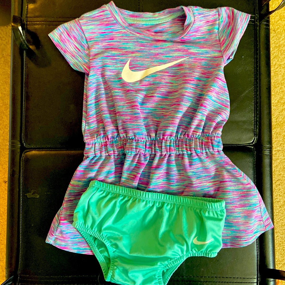 Nike little girls dress with bloomers